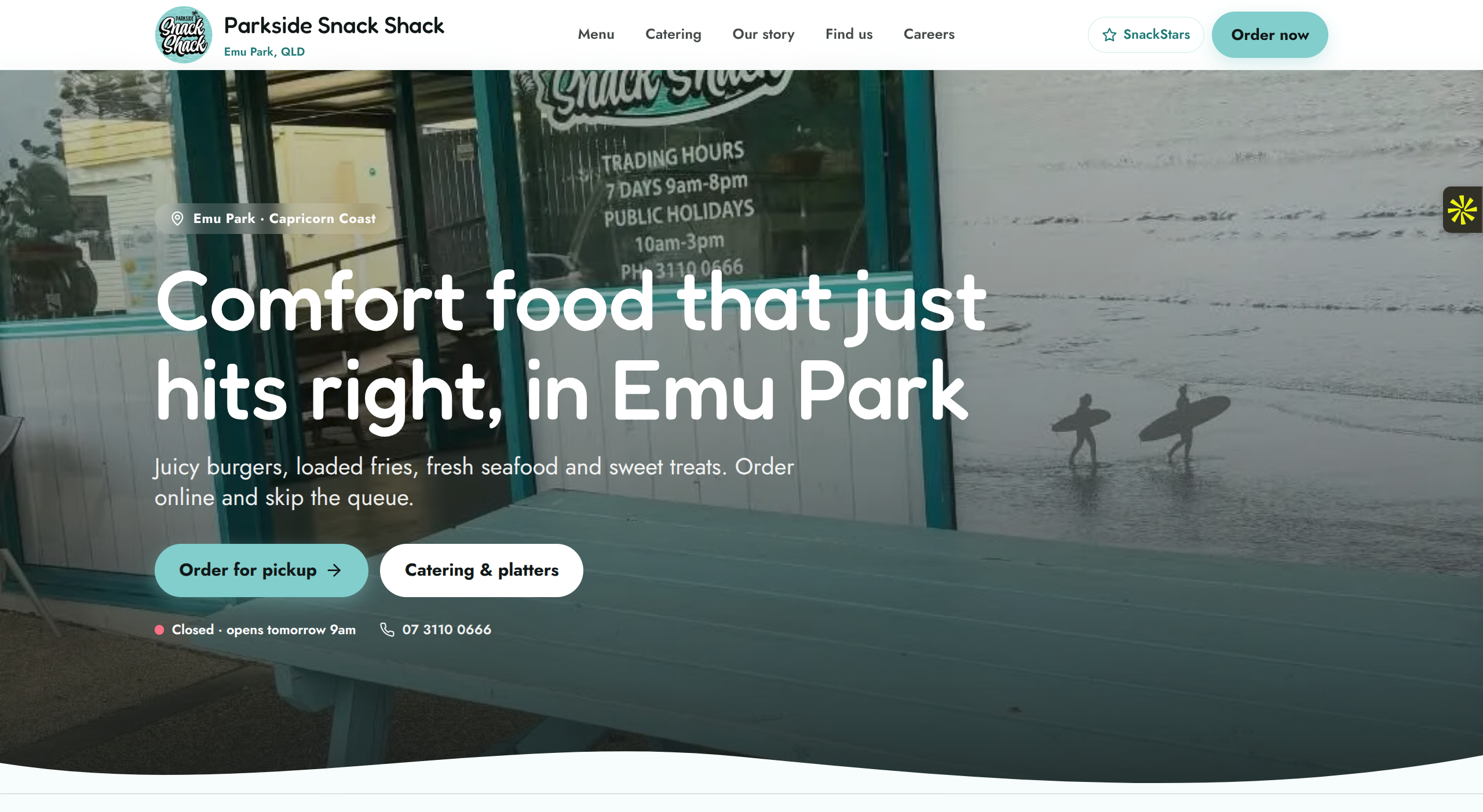 Parkside Snack Shack