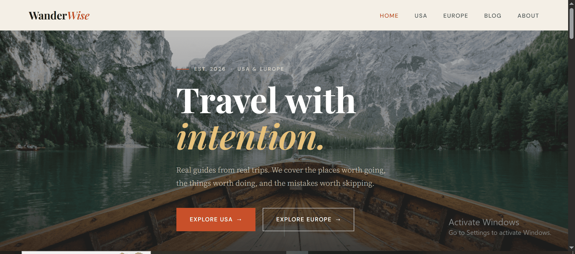 WanderWise Travel Guide